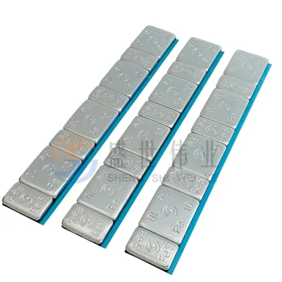 Steel Wheel Weights Blue Tape, Galvanized Tire Balance Weights