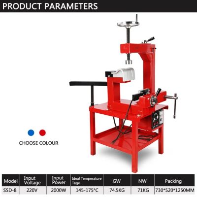 Three position synchronous vulcanizing machine